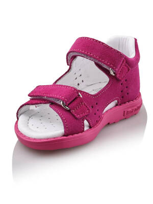 ERSE Bebe Çocuk Genç Unisex Kız Erkek Ortopedik Extra Hafif Günlük Spor Kamuflaj Baskılı Hakiki Deri Sandalet - 129