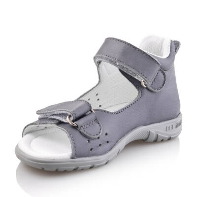 GÖKÇE Bebe Çocuk Genç Kız Erkek Unisex Günlük Hakiki Deri Sandalet - 5