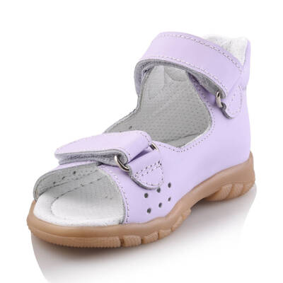 GÖKÇE Bebe Çocuk Genç Kız Erkek Unisex Günlük Hakiki Deri Sandalet - 55