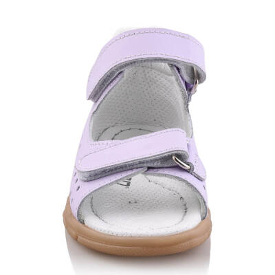 GÖKÇE Bebe Çocuk Genç Kız Erkek Unisex Günlük Hakiki Deri Sandalet - 56