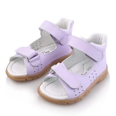 GÖKÇE Bebe Çocuk Genç Kız Erkek Unisex Günlük Hakiki Deri Sandalet - 60