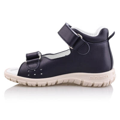 GÖKÇE Bebe Çocuk Genç Kız Erkek Unisex Günlük Hakiki Deri Sandalet - 124