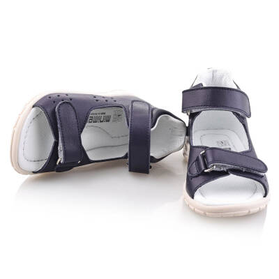 GÖKÇE Bebe Çocuk Genç Kız Erkek Unisex Günlük Hakiki Deri Sandalet - 129