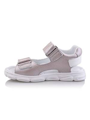 GÖRK Bebe Çocuk Genç Ortopedik Hakiki Deri Unisex Kız Erkek Sandalet - 28