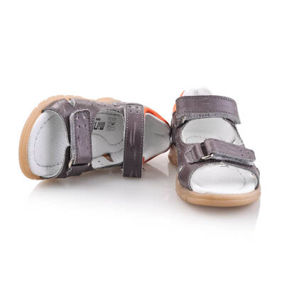 SAKIK Bebe Çocuk Genç Kız Erkek Unisex Günlük Hakiki Deri Sandalet - 29