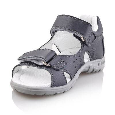 SAKIK Bebe Çocuk Genç Kız Erkek Unisex Günlük Hakiki Deri Sandalet - 55