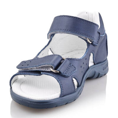 SAKIK Bebe Çocuk Genç Kız Erkek Unisex Günlük Hakiki Deri Sandalet - 65