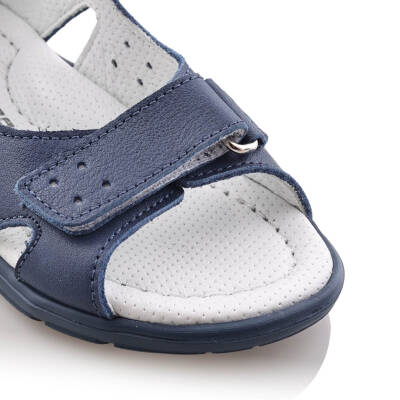 SAKIK Bebe Çocuk Genç Kız Erkek Unisex Günlük Hakiki Deri Sandalet - 68