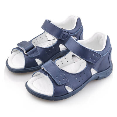 SAKIK Bebe Çocuk Genç Kız Erkek Unisex Günlük Hakiki Deri Sandalet - 70