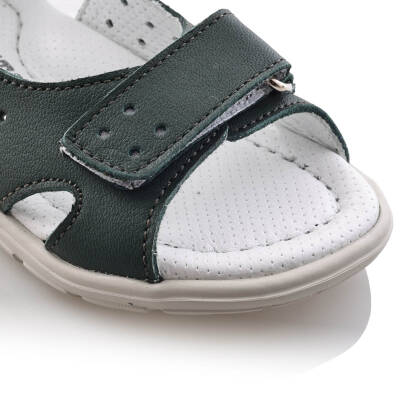 SAKIK Bebe Çocuk Genç Kız Erkek Unisex Günlük Hakiki Deri Sandalet - 78