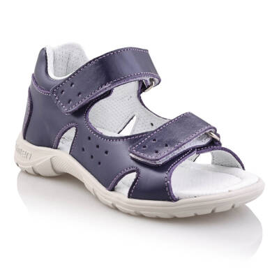 SAKIK Bebe Çocuk Genç Kız Erkek Unisex Günlük Hakiki Deri Sandalet - 82