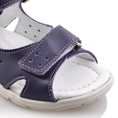 SAKIK Bebe Çocuk Genç Kız Erkek Unisex Günlük Hakiki Deri Sandalet - 88