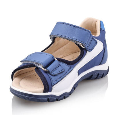 TAYGUR Bebe Çocuk Genç Kız Erkek Unisex Günlük Hakiki Deri Sandalet - 5