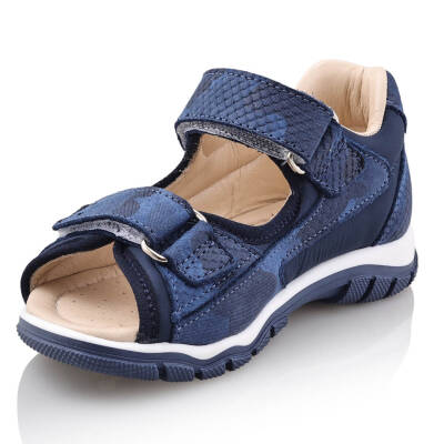 TAYGUR Bebe Çocuk Genç Kız Erkek Unisex Günlük Hakiki Deri Sandalet - 35