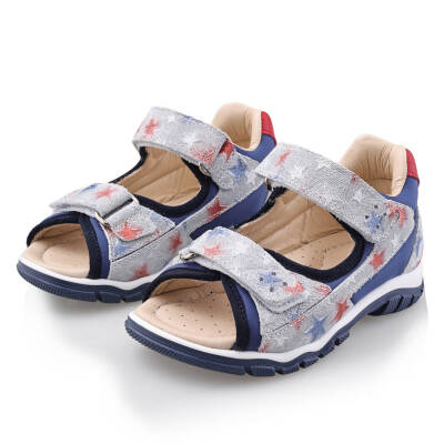 TAYGUR Bebe Çocuk Genç Kız Erkek Unisex Günlük Hakiki Deri Sandalet - 50