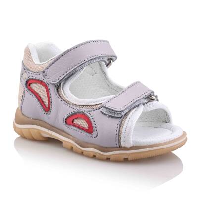 TUTA Çocuk Kız Erkek Unisex Günlük Hakiki Deri Sandalet - 45